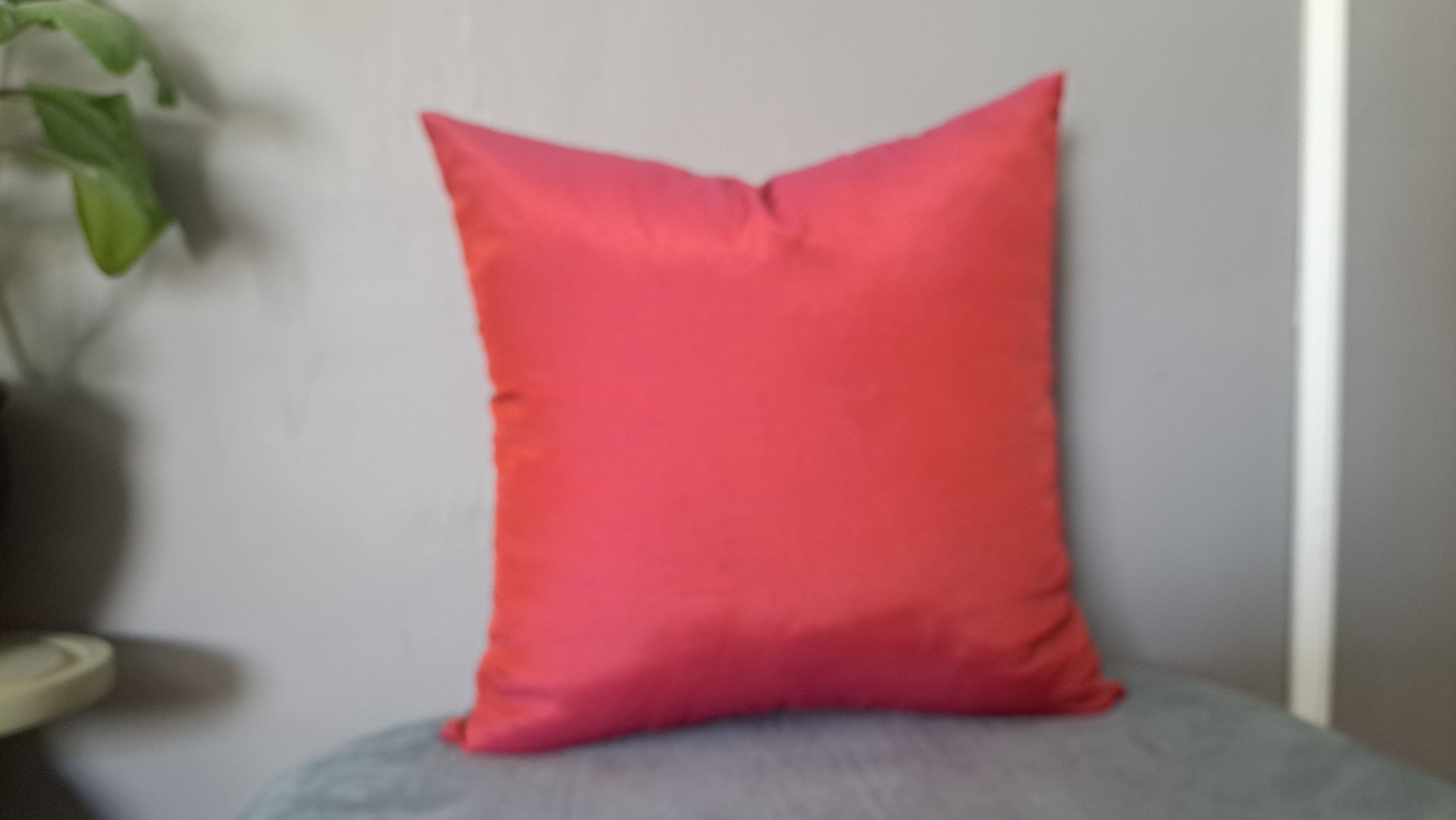 Sunset Stripe Pillow Cover – Multicolor Woven Accent Cushion Cover 17x17