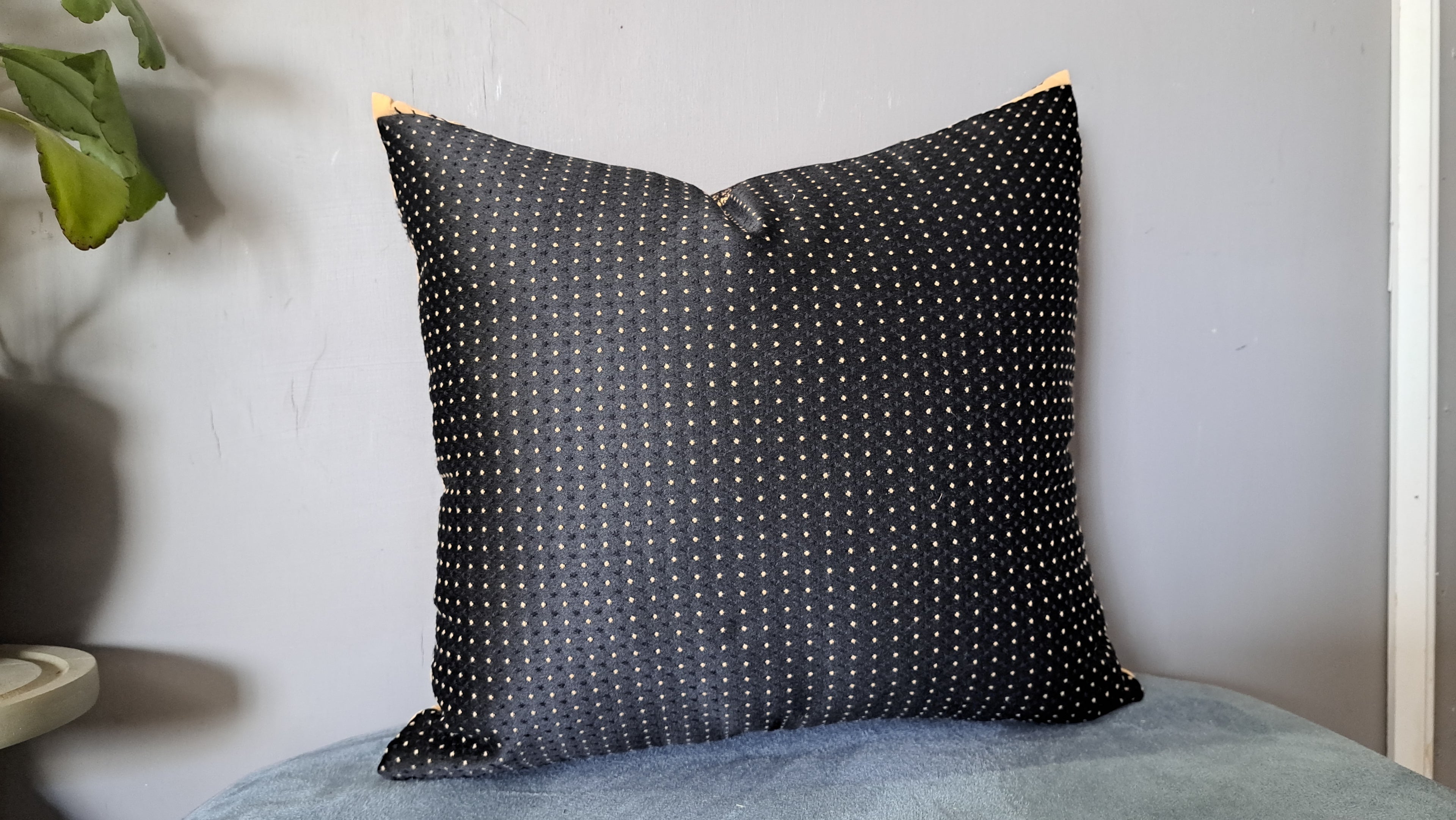 Birdsong Toile Style Pillow Cover – Cream & Black Classic-Inspired Accent 17x16