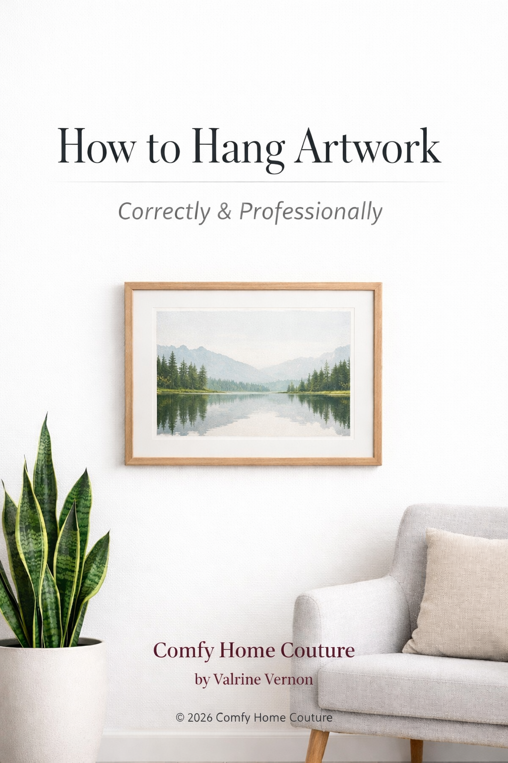 How to Hang a Single Piece of Artwork (Correctly & Professionally) Comprehensive Digital Guide